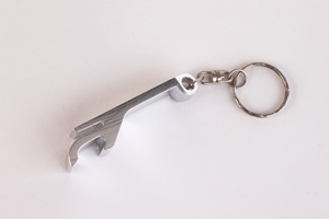 Bottle opener silver