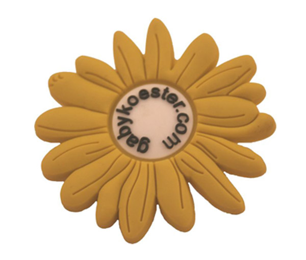 Pin Badge PVC flower