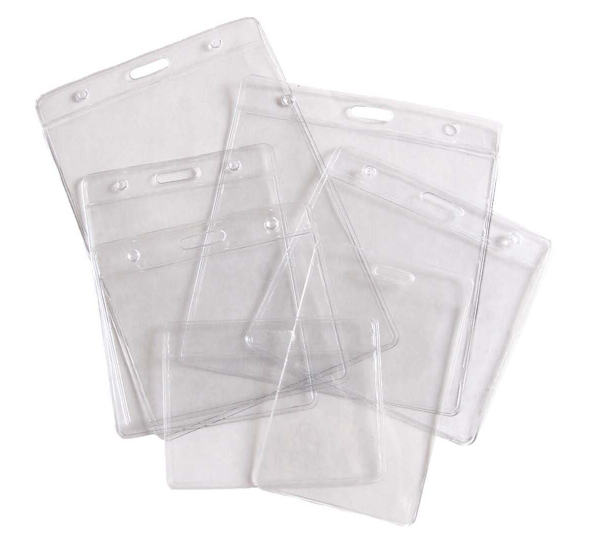 Plastic wallets various