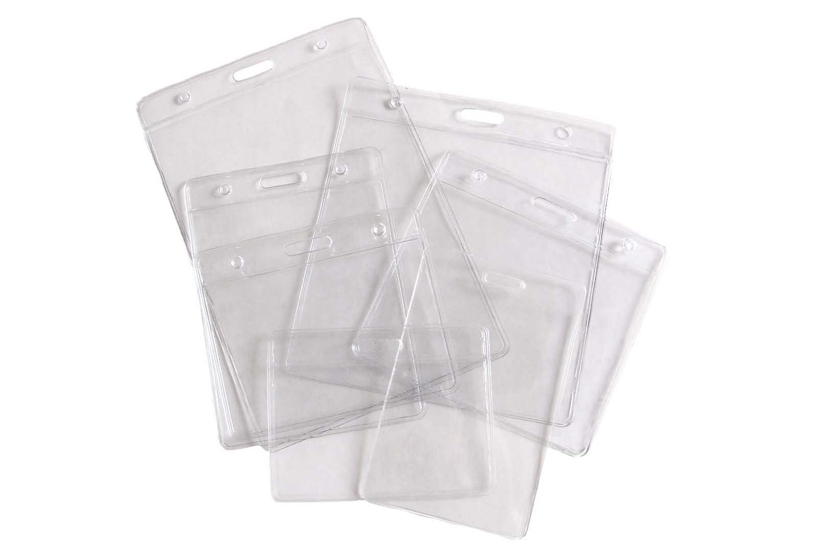 Plastic wallets various