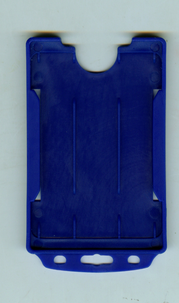 Portrait open card holder