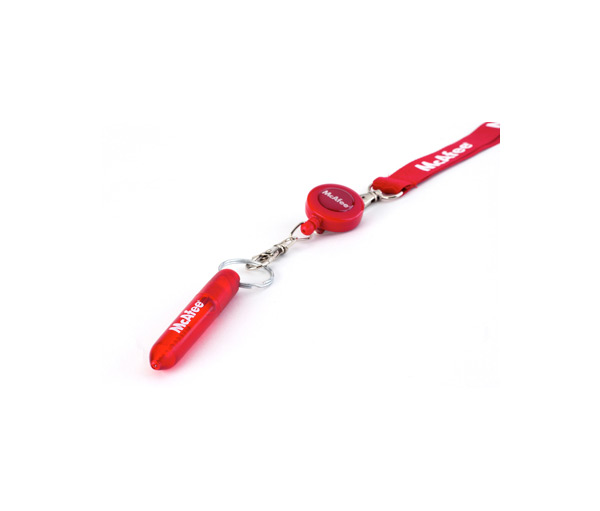 main Lanyard Badge Reel and Pen