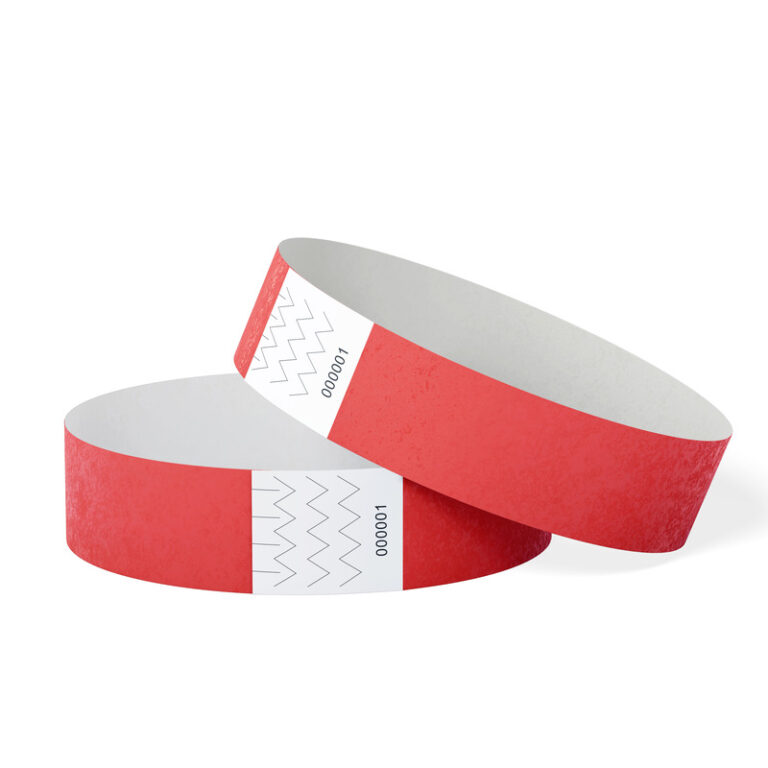 IDC Band Unbranded Tyvek Red